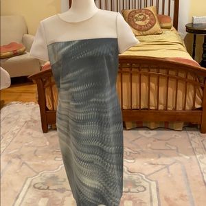 Eli Tahari short sleeve dress.